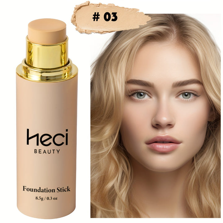 Advanced Makeup Foundation Stick Facial Base Makeup Moisturizing Portable Waterproof Long-Lasting - Total Trends Fusion