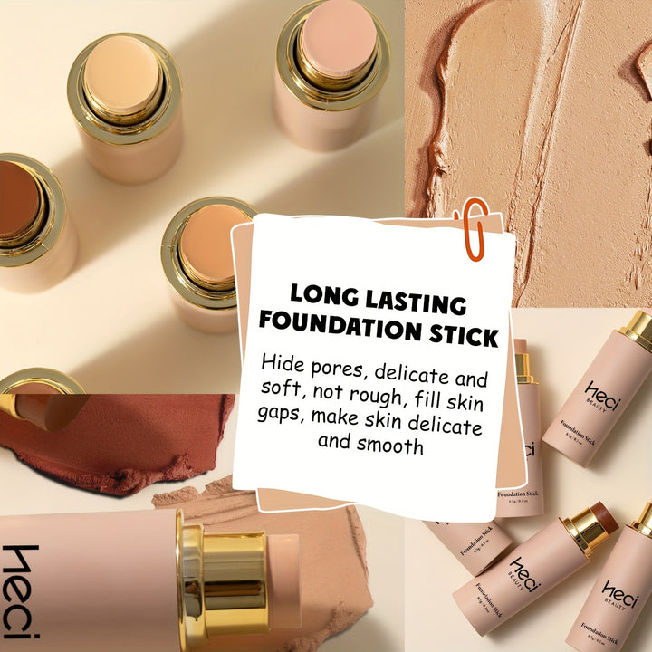 Full Coverage Foundation Makeup Ultra Blendable Creamy Formula for a Natural Shine Free Finish