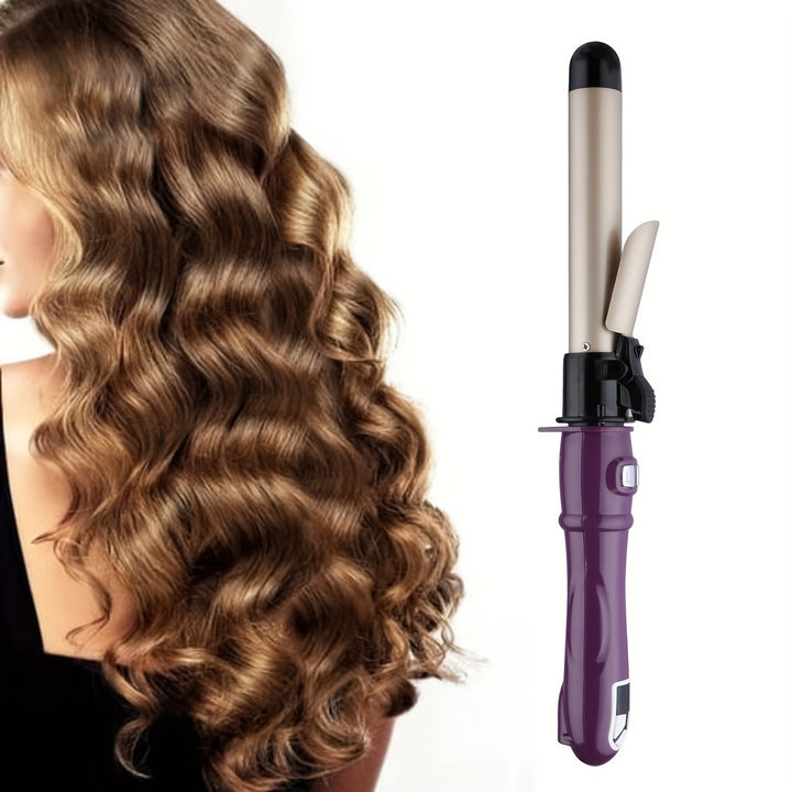 1pc Hair Curling Iron, 4 Colors Hair Curler, Big Curling Iron For Big Curling, Qualified Hot Tool Curling Iron As A Gift - Total Trends Fusion