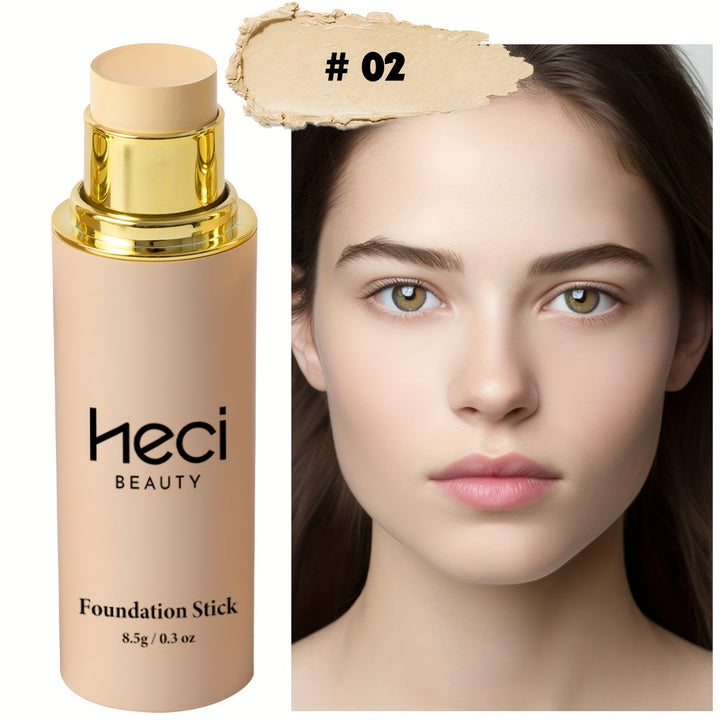 Advanced Makeup Foundation Stick Facial Base Makeup Moisturizing Portable Waterproof Long-Lasting - Total Trends Fusion