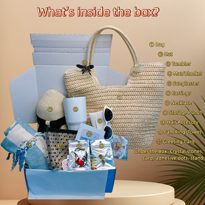 11-Piece Unique Gift Set For Women, Thoughtful Present For Mom, Sister, Friends, Wife, Or Daughter, Ideal For Mother's Day, Birthday, Valentine's, And Any Occasion