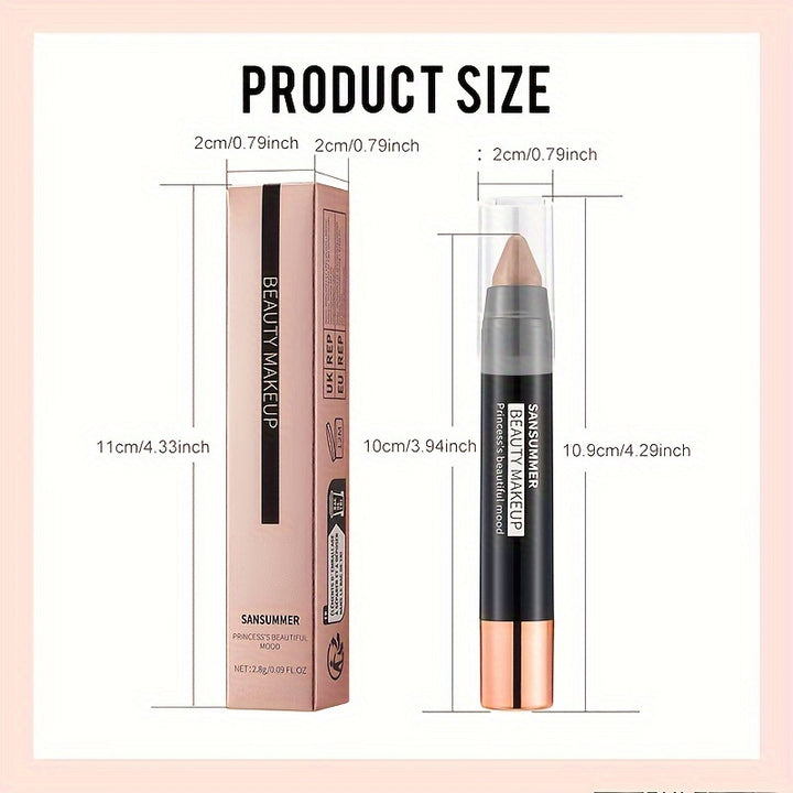 7 Pieces Of Eye Shadow Stick Suit Waterproof Eye Shadow Stick, Pearlescent Matte Treatment, To Create A Natural And Lasting Eye Makeup Lasting Flash Eye Shadow Stick, Easy To Create Daily Makeup - Total Trends Fusion