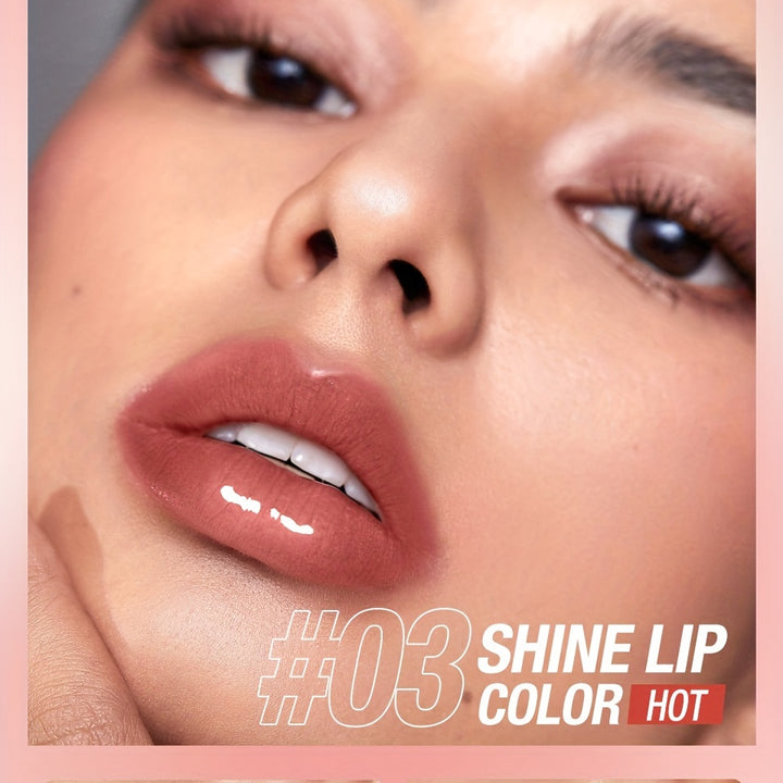 [Halloween trick or treat] O.TWO.O 2-in-1 Matte Lip Gloss Dual-effect Matte & Gloss Long-lasting Non-stick Cup Plump And Shiny Lip Makeup Daily Essential otwoo for Halloween