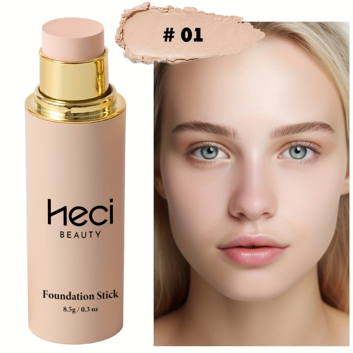 Advanced Makeup Foundation Stick Facial Base Makeup Moisturizing Portable Waterproof Long-Lasting - Total Trends Fusion