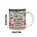 Christmas Holiday Mugs 3D Ceramic Christmas Coffee Cups With Handle Gingerbread Man Water Cups Hot Chocolate Mugs Christmas gift