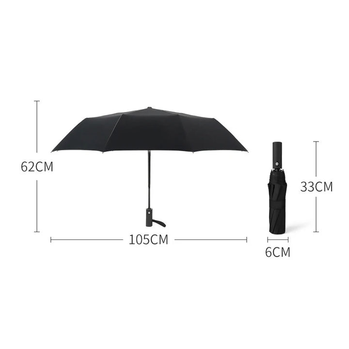 12 Bones Windproof Double Layer Resistant Umbrella Fully Automatic Rain Men Women Luxury Business Male Large Umbrellas Parasol - Total Trends Fusion