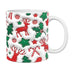 3D Ceramic Christmas Holiday Mugs | Gingerbread Man Coffee Cups with Handle"