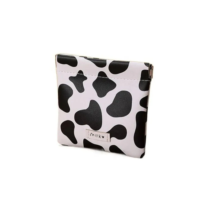 Cow Picture Makeup Bag New High-quality Mini Sanitary Napkin Storage Bag Coin Purse Girls - Total Trends Fusion