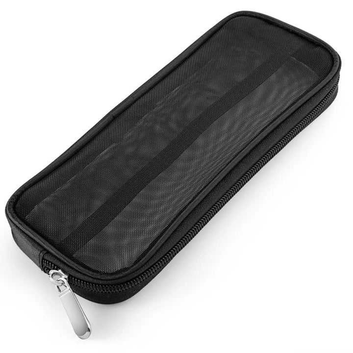 "1pc Multifunctional Travel Makeup Brush Bag | Large Capacity Toiletry Storage"