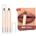 16Colors Lipliner Pencil Waterproof Nude Brown Lip Liner Lipstick Pen Matte Pink Contour Tint Lasting Non-stick Cup Lips Makeup - Total Trends Fusion