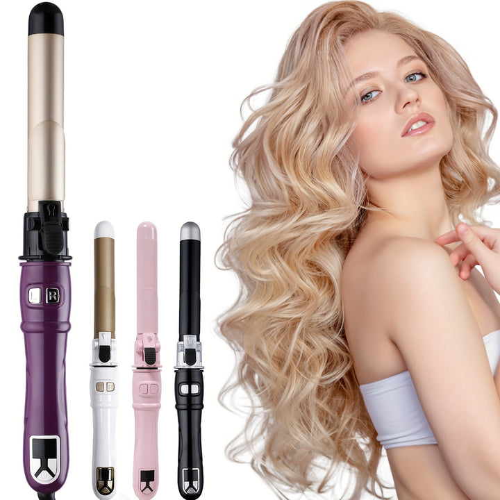 1pc Hair Curling Iron, 4 Colors Hair Curler, Big Curling Iron For Big Curling, Qualified Hot Tool Curling Iron As A Gift - Total Trends Fusion