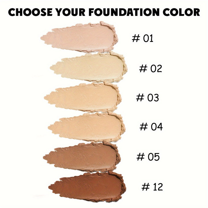 Full Coverage Foundation Makeup Ultra Blendable Creamy Formula for a Natural Shine Free Finish