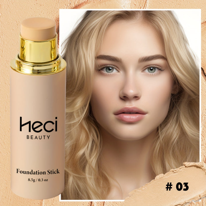 Advanced Makeup Foundation Stick Facial Base Makeup Moisturizing Portable Waterproof Long-Lasting - Total Trends Fusion